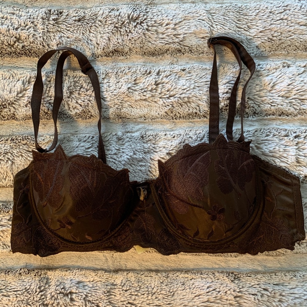 Brown, sexy bra!